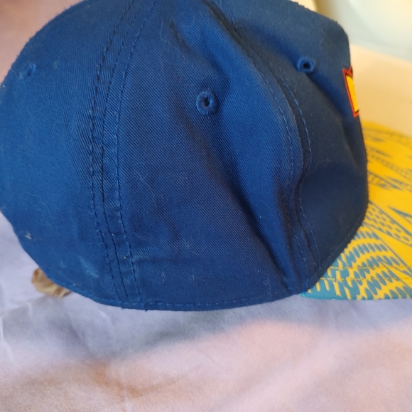 Pokemon Pikachu YOUTH size Baseball Hat Yellow Cap blue lightning Snapback - Picture 12 of 12